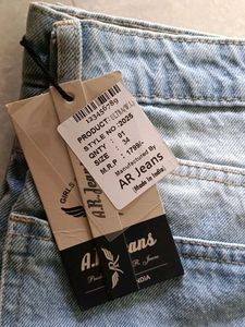 Light Wash Wide Leg Jeans