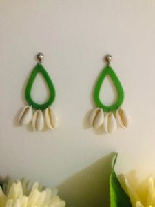 Tropical Leaf Earrings