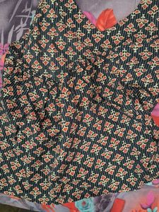 kalamir women ethnic motifs printed halter necktop