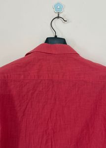 Men's Red Cavalla Shirt with Horse Logo
