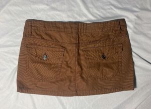 H&amp;M Brown Mini Skirt