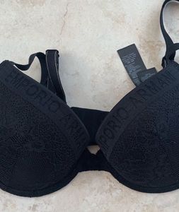 Emporio Armani Black Lace Bra