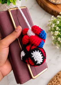 Handmade Crochet Keychain Charm