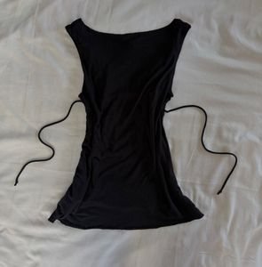 Black Cotton Top