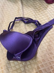 Purple Padded Bra