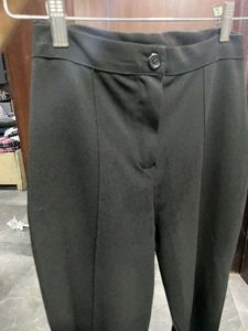 Classic Black Straight Leg Pants+ 100nails free