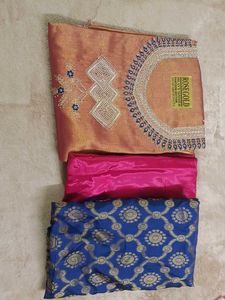 Rosegold Embroidered Kurta Set