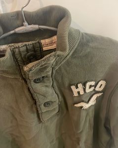 Hollister Olive Green Pullover