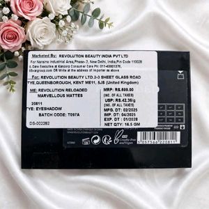 Revolution Eyeshadow Palette