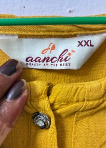Stylish Yellow Kurta