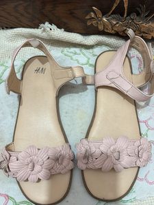 Cute Pink Floral H&M Sandals