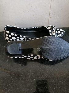 Polka Dot Heels with Bow