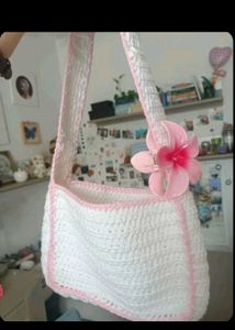 Handmade Crochet Shoulder Bag