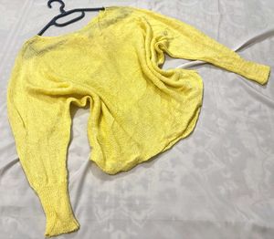 🎁Yellow Lightweight Knit Top I