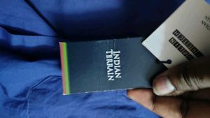 Indian Terrain Blue Slim Fit Shirt