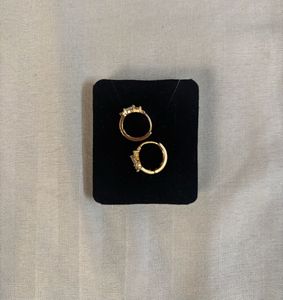 Stone Stud Earrings