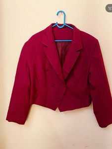 Crop Blazer