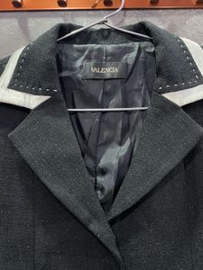 Midnight Elegance Coat Dress