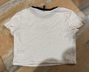 Montmartre Paris Cropped Graphic T-Shirt