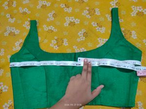 Elegant Emerald Green Blouse
