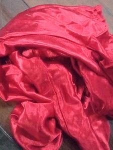 Red Satin Nightdress