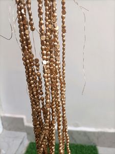 Creativity with Aari Dull Gold Beads - Ideas and Inspiration Half/Itly Shap Beads (3mm