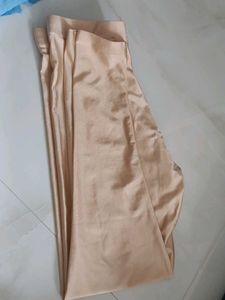 Shimmering Beige Palazzos