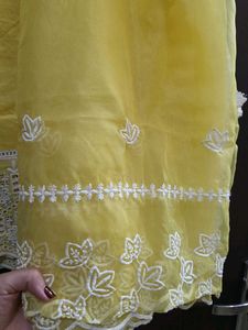 🐤Beautiful Yellow 3 Piece Anarkali Set🐤
