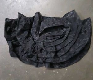 Black Rose Hair Clip Accessory
