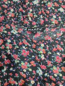 Black Floral Top