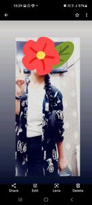 Stylish Printed Kimono Jacket