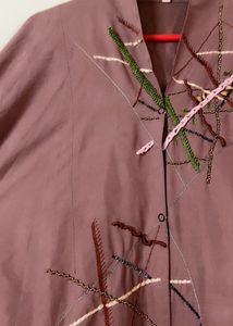 Embroidered burqa with Unique Design