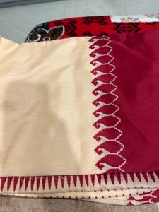 Elegant Ethnic Saree unused with unstiched blouse