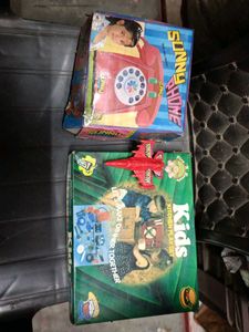 Kids Kitchen Play Set & Toy Phone