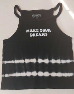 Cherokee Tie-Dye Graphic Tank Top
