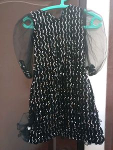 Sparkling Black Party Dress
