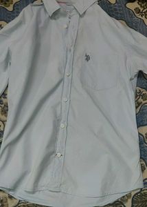Stylish Light Blue Polo Shirt