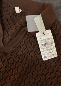 with tag men’s heavy knit sweater