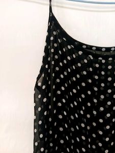 Polka Dot Maxi Dress