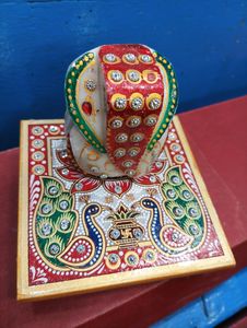 White Marble Ganesh Ji with  Idol (2.5” Gan