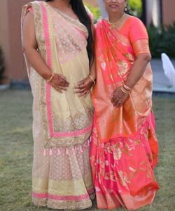 Golden Saree
