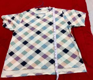 Cozy Plaid Print Pajama Set🌸