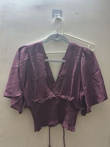 shane party crop top .
