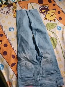 Embroidered Denim Jeans