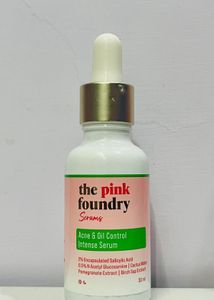 Pink Foundry Face Wash and serum
