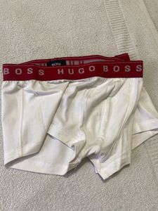 Hugo Boss White Boxer Briefs