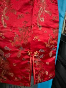 Red Chinese Style Dragon Dress