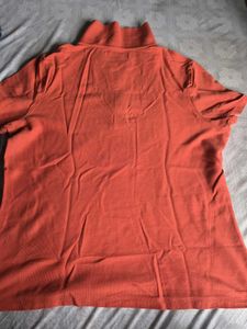 M&amp;S Classic Orange Polo T-Shirt