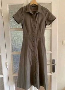 Korean Button Up Dress
