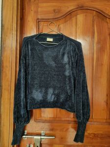Woolen Long Sleeve Top